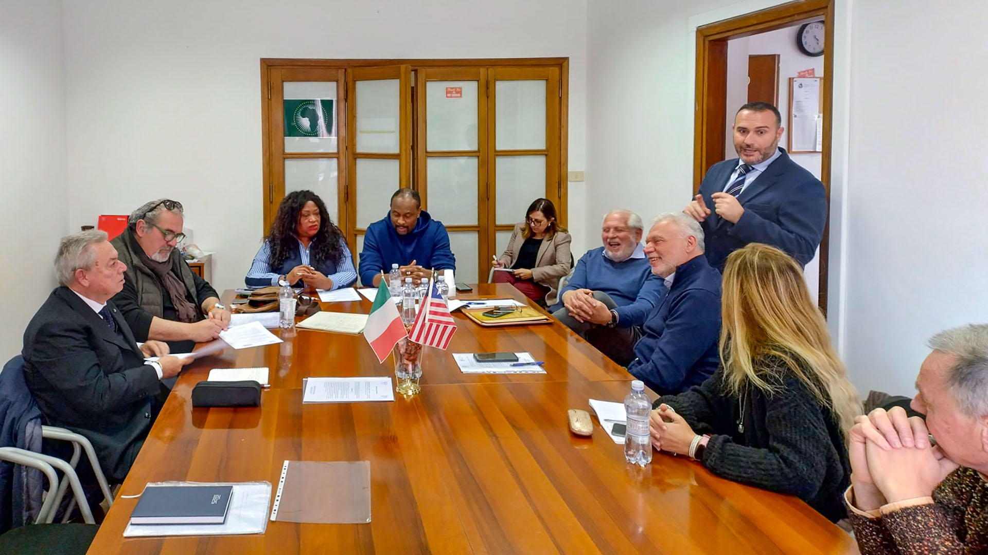 The signing of the Memorandum of Understanding between OIDEC Group and ENER.